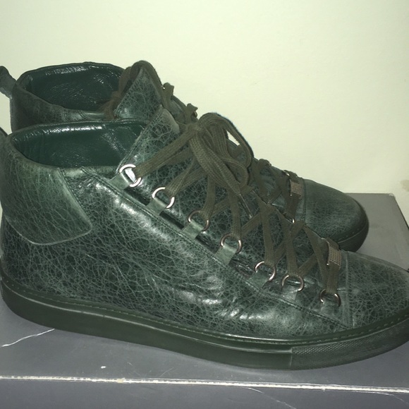 Green balenciaga arenas - Picture 1 of 3